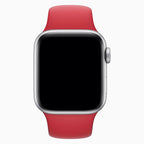 Correa de Apple Watch reacondicionada 44 mm / 45 mm Sport roja - frente