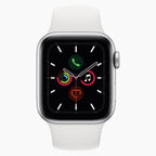 Correa de Apple Watch reacondicionada 40mm / 41mm Sport blanca - frontal