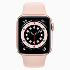 Reloj Apple Watch Series 6 reacondicionado 44mm dorado - frente