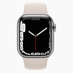 Reloj Apple Watch Series 7 reacondicionado 45 mm blanco - frente