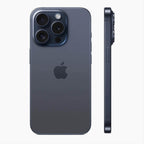 iPhone 15 Pro reacondicionado 256 GB Titanio azul - lado