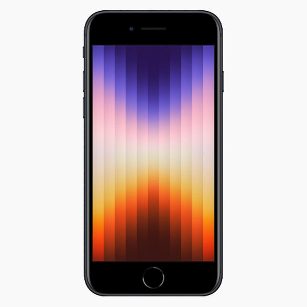 iPhone SE 2022 reacondicionado 128 GB negro - frente