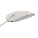 Ratón de cable LMP Easy elegante reacondicionado 2 en 1 USB-C y USB-A - Blanco
