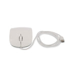 Ratón Cable LMP Easy Estiloso 2en1 USB-C & USB-A - Blanco