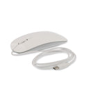 Ratón de cable LMP Easy elegante reacondicionado 2 en 1 USB-C y USB-A - Blanco